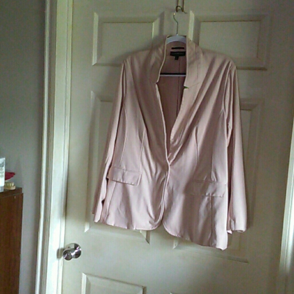Blazer light pink lane bryant